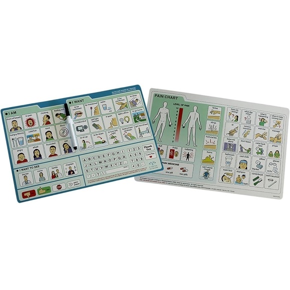EZ Board Communication Dry Erase Educational Board For Non Verbal - Picture 3 of 4